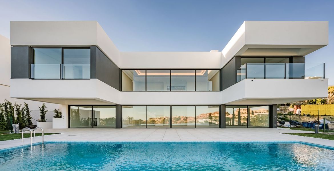 Impresionante nueva villa de lujo moderna