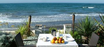 Luxury holiday accommodation first line beach