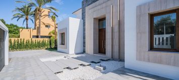 Impresionante villa contemporánea en Guadalmina Baja