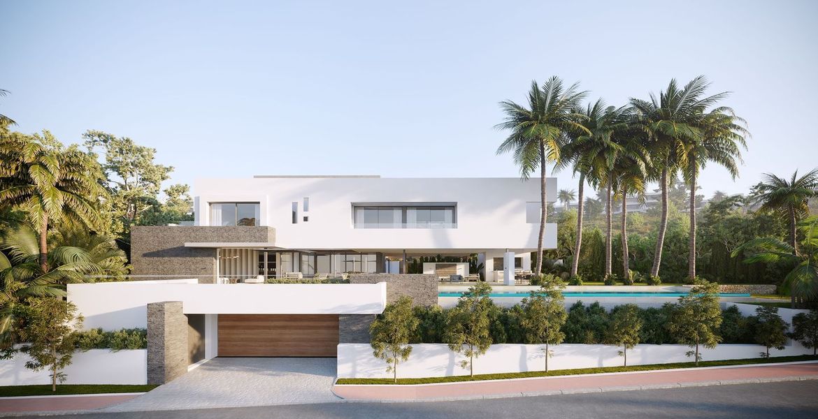 Villa moderna con estilo a estrenar