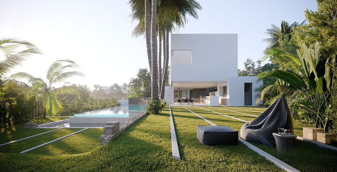 Villa moderna con estilo a estrenar