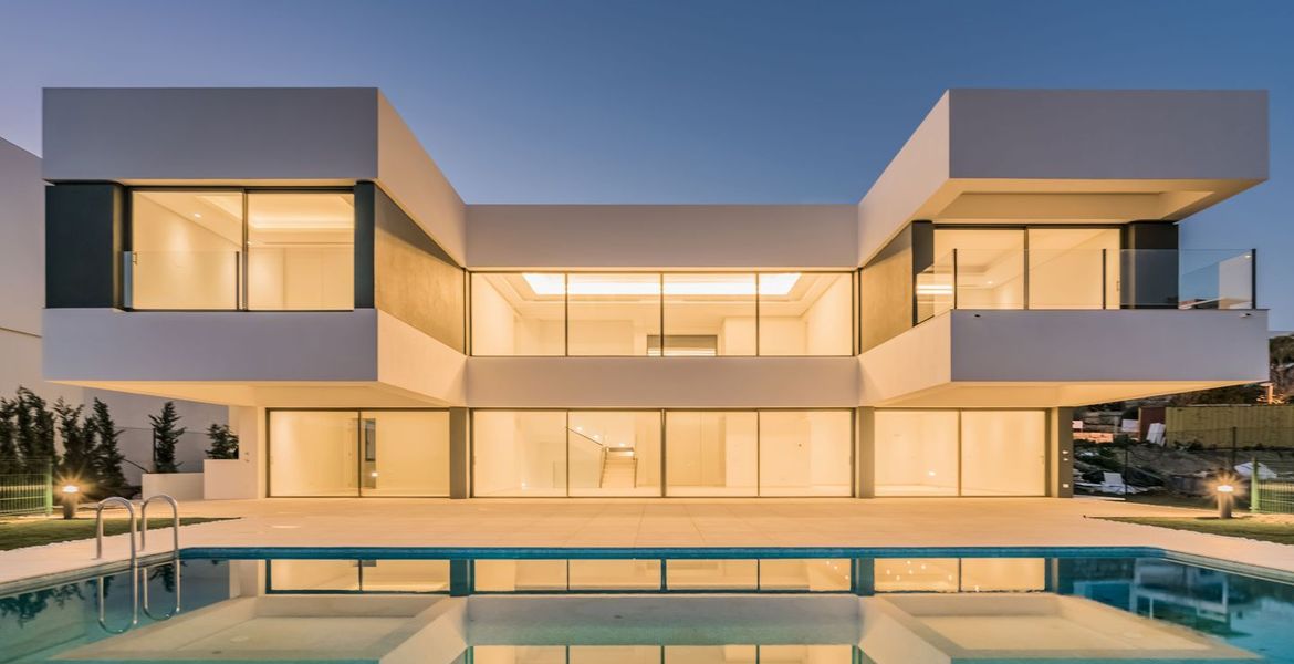 Impresionante nueva villa de lujo moderna