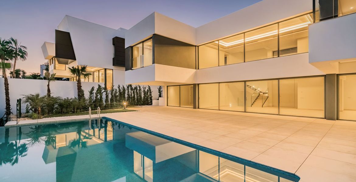 Impresionante nueva villa de lujo moderna