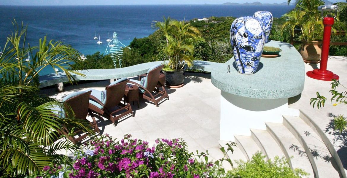 Villa in Mustique island