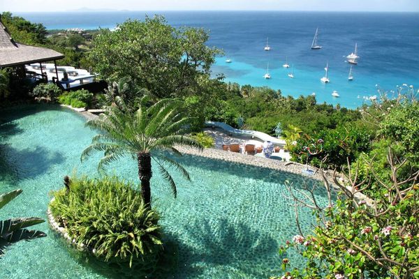 Villa in Mustique island