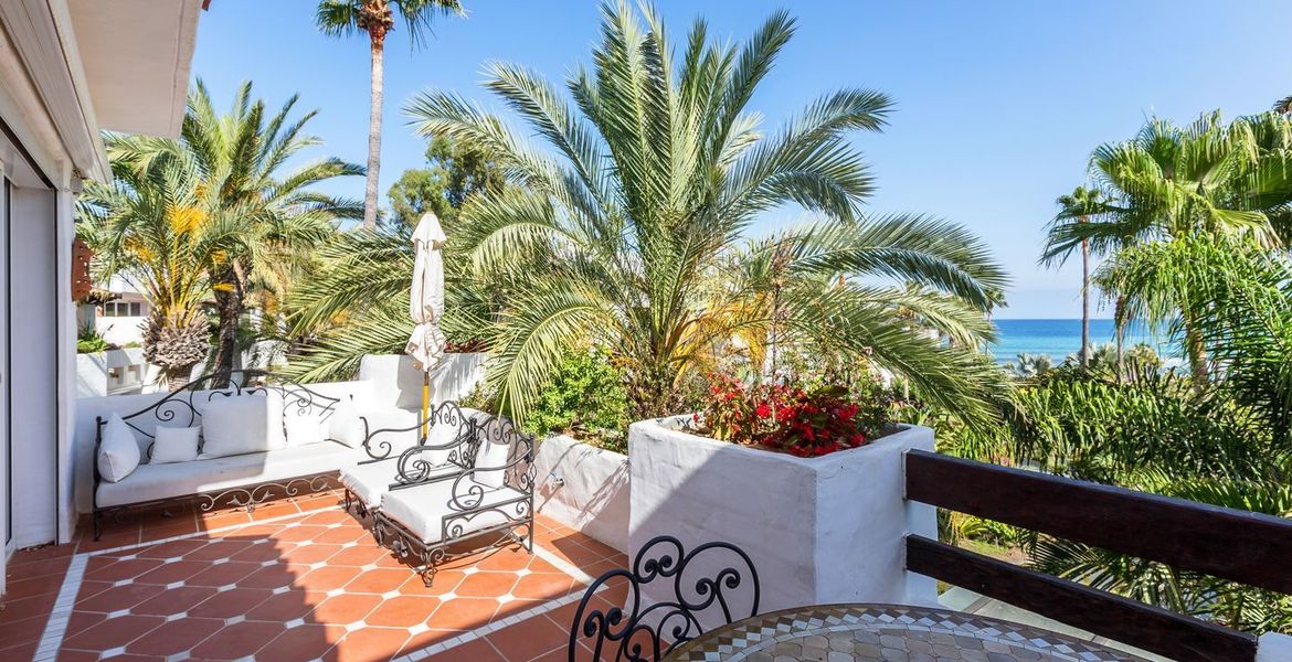 Beach Front Marbella Penthouse