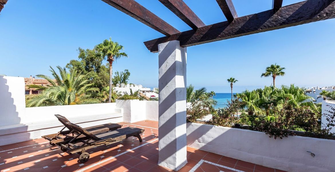 Beach Front Marbella Penthouse