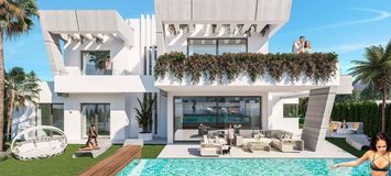 Detached and independent luxury villas in Puerto Banus