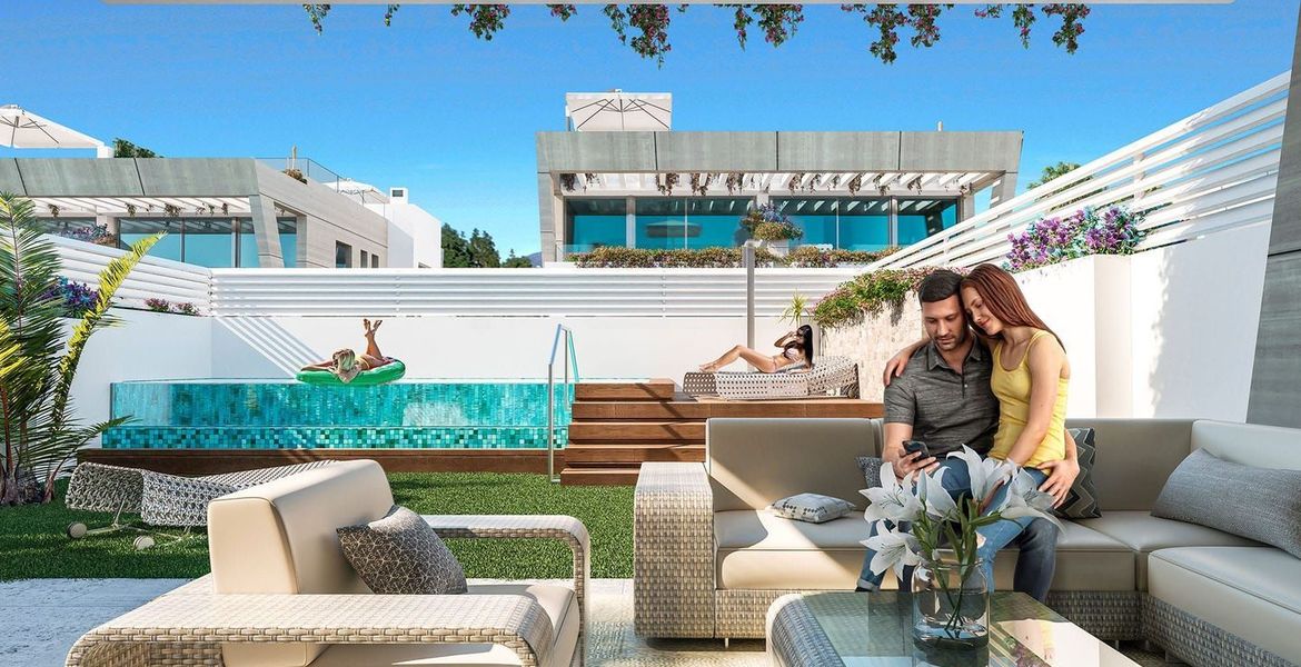 Detached and independent luxury villas in Puerto Banus