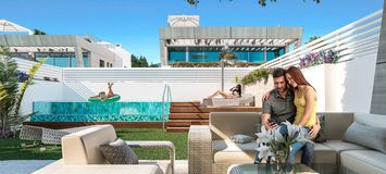 Villas de lujo pareadas e independientes en Puerto Banús