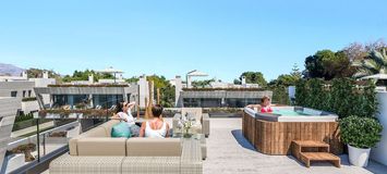 Detached and independent luxury villas in Puerto Banus