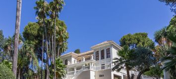 Golden Mile Marbella Villa with panoramic sea views