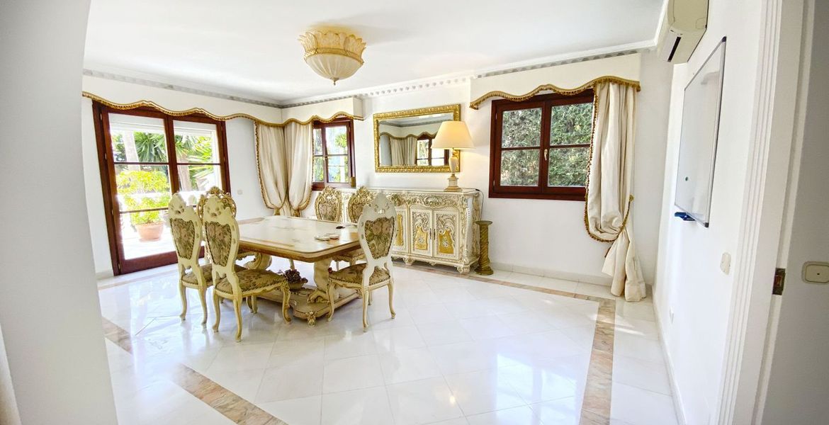 Golden Mile Marbella Villa with panoramic sea views