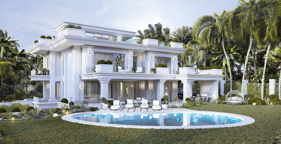 Luxury Villa for sale in Marbella, Lomas del Marbella Club