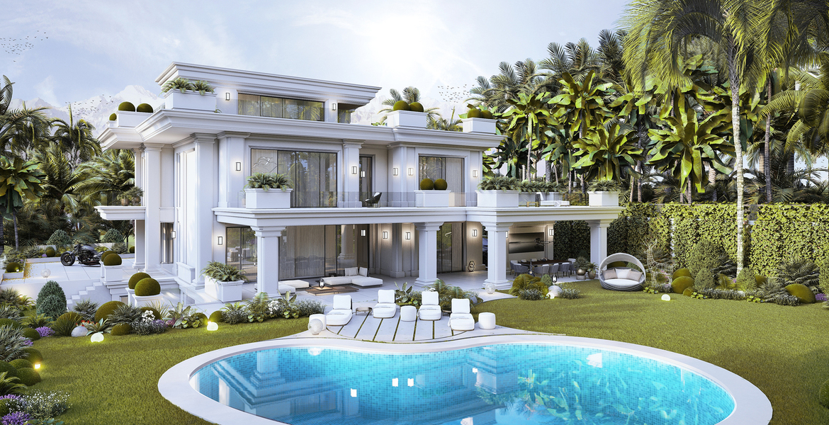 Elegant Villa for sale in Marbella, Lomas del Marbella Club 