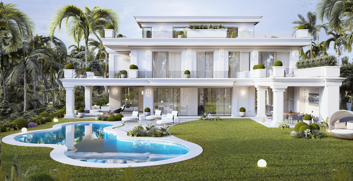 Elegant Villa for sale in Marbella, Lomas del Marbella Club 