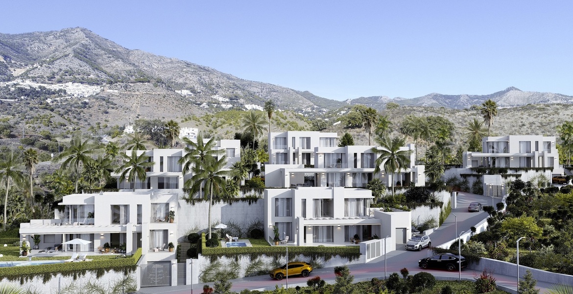 Villa en Mijas con 219 m2 construidos y 4 dormitorios