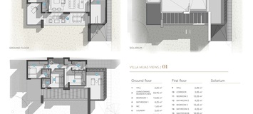 Villa en Mijas con 219 m2 construidos y 4 dormitorios