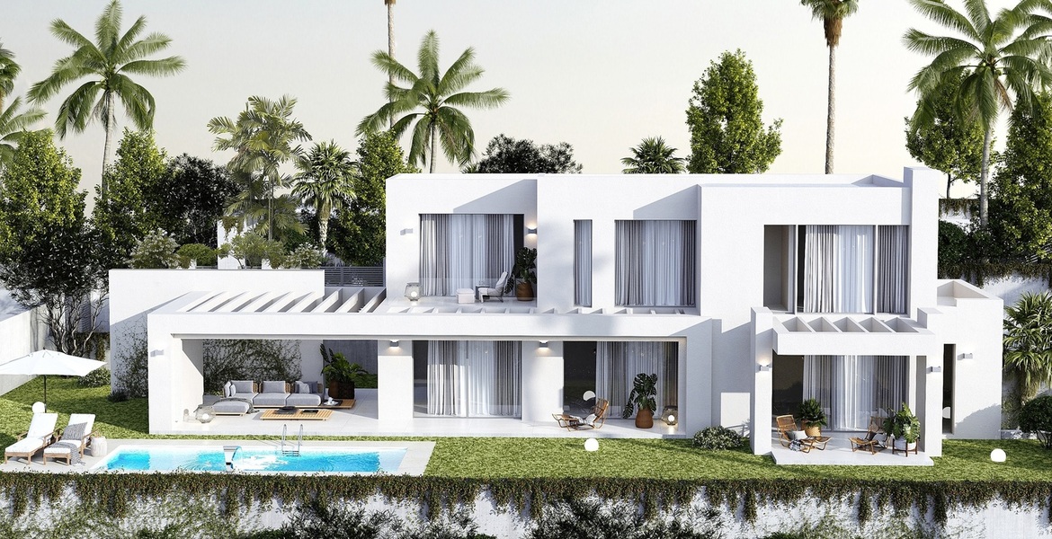 Excellent Villa in Mijas with 219 sqm built and 4 bedrooms 