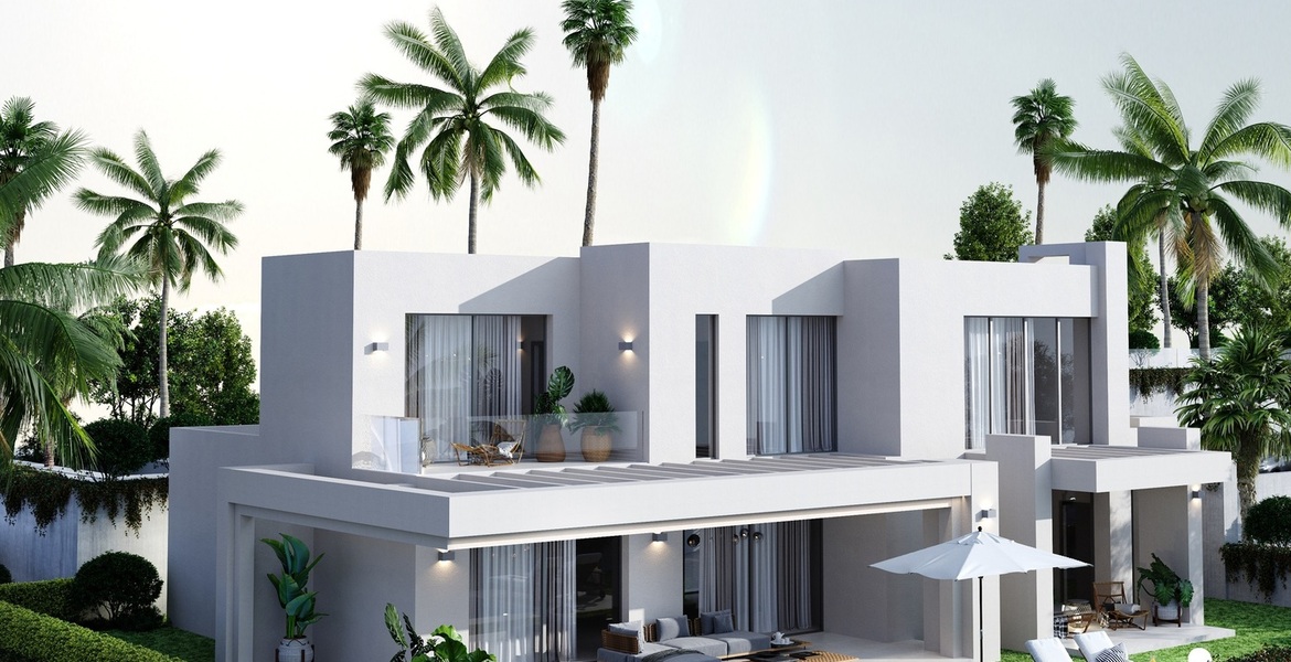 Luxury Villa in Mijas with 219 sqm built and 4 bedrooms 