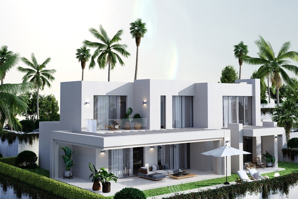 Luxury Villa in Mijas with 219 sqm built and 4 bedrooms 