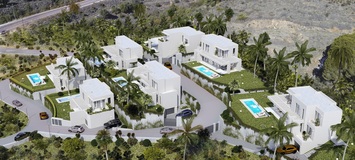 Luxury Villa in Mijas with 219 sqm built and 4 bedrooms 