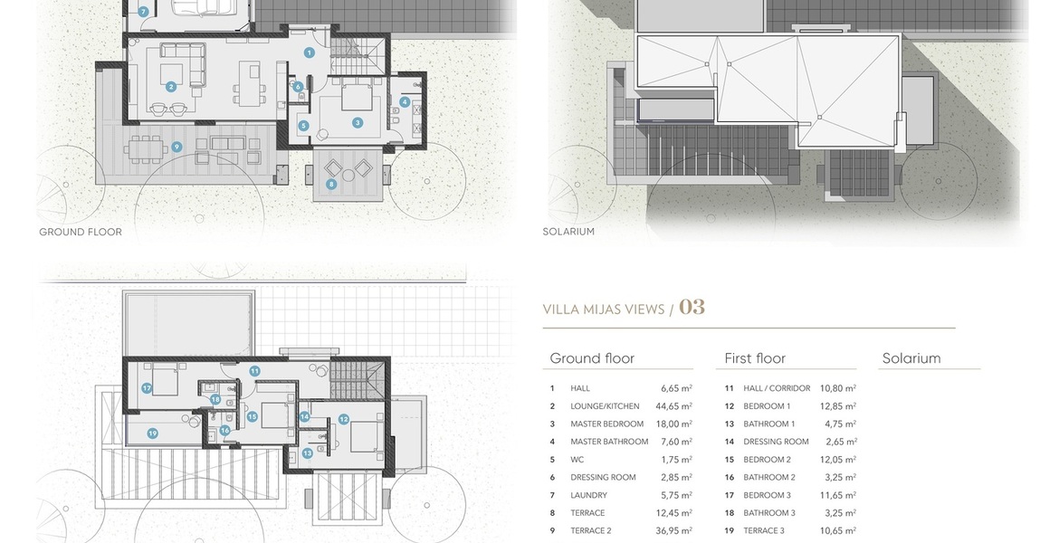 Villa de lujo en Mijas con 219 m2 construidos y 4 dormitorio