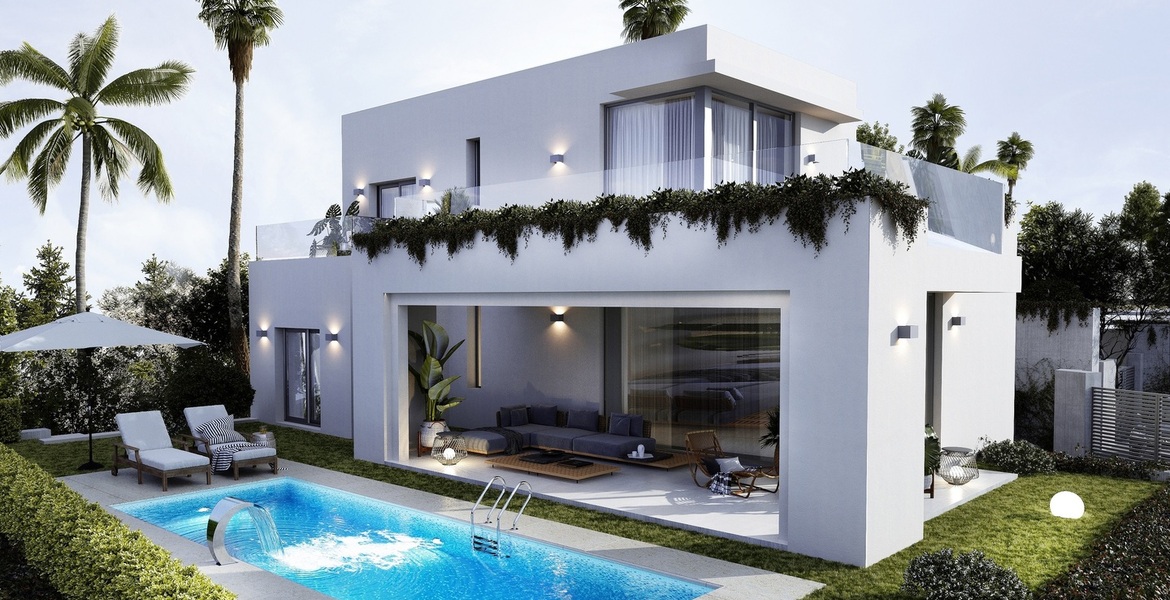 Amazing Villa in Mijas with 219 sqm built and 4 bedrooms