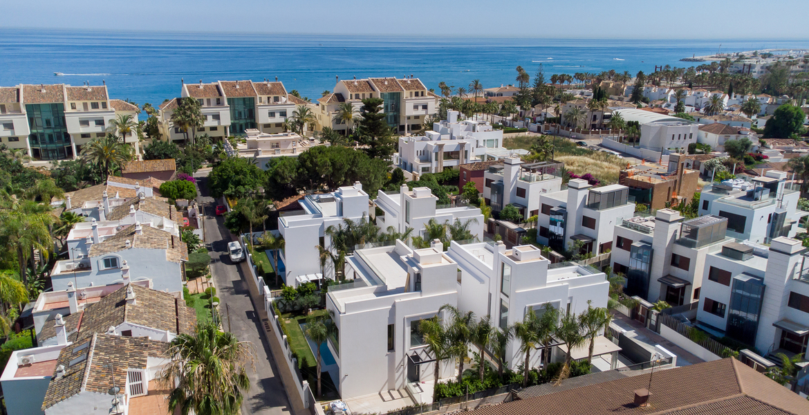 Hermosas villas en venta en la Milla de Oro de Marbella