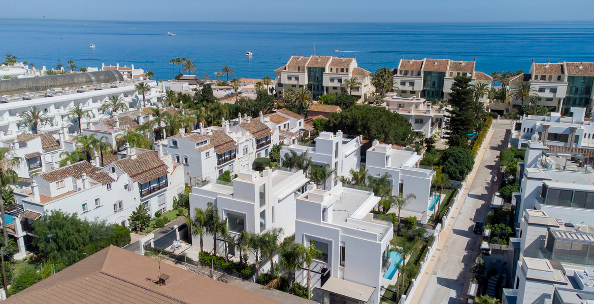 Hermosas villas en venta en la Milla de Oro de Marbella