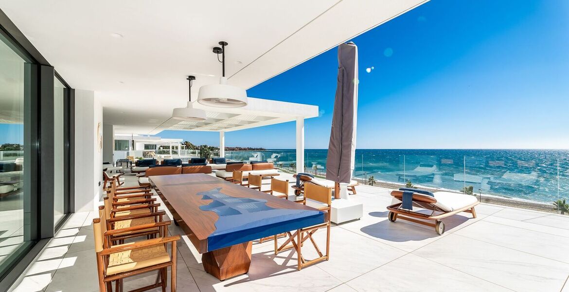 Beachside penthouse for sale