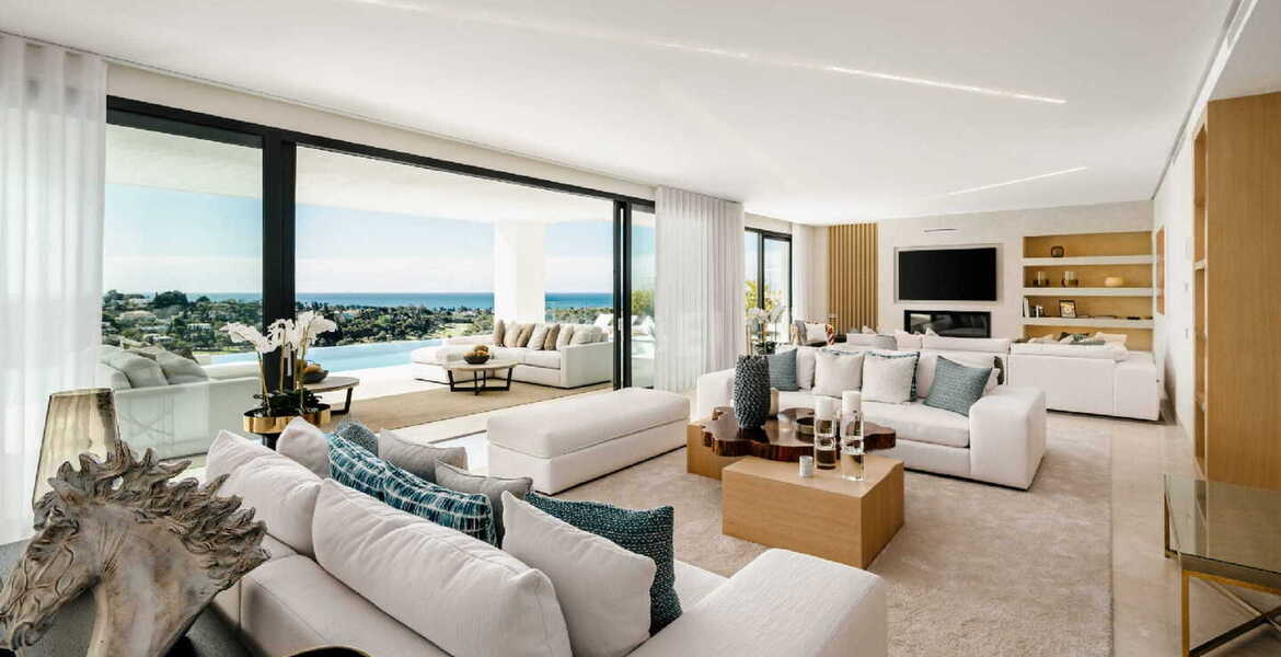 CHIC CASA DE LUJO MODERNA CON FACTOR WOW Y VISTAS AL MAR Par