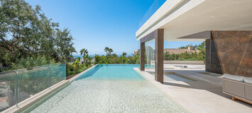 New luxurious modern mansion with sea views in the heart of 