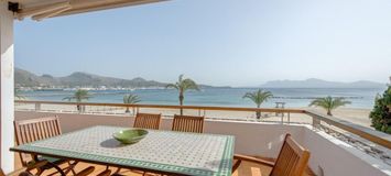 Sea front penthouse Puerto Pollensa, Mallorca