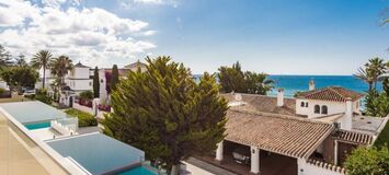 Villa contemporánea en Puente Romano con Smart Home